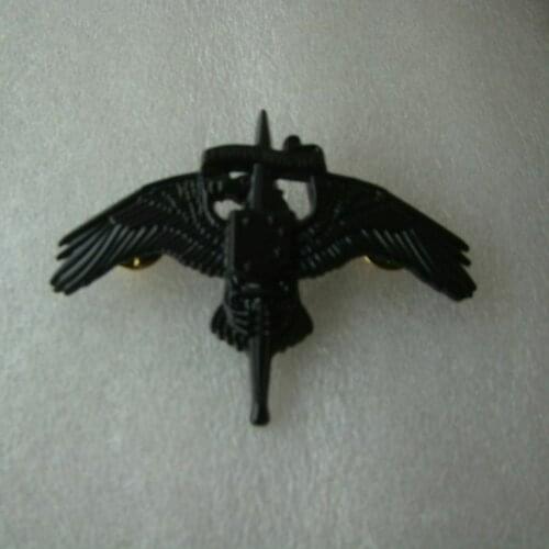 US Usmc Marsoc Wings Badge Pin Marine Raider Insignia Spiritus Invictus BLACK