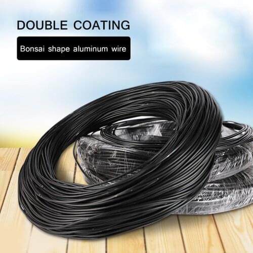 3Roll Anodized Aluminum Bonsai Training Wire With 10 Sizes Gardening Accessories(1mm,1.5mm,2mm,2.5mm,3,3mm.5mm,4mm,5mm,6mm,7mm)