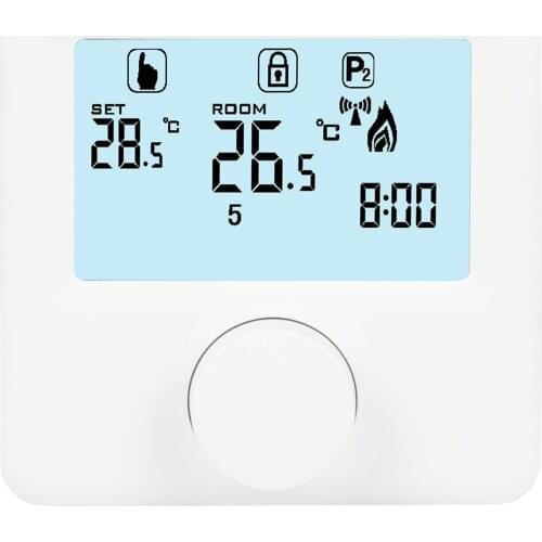 Easy to Read Display Home Heating System Programmable Gas Boiler Thermostat Smart Home Wireless Thermostat
