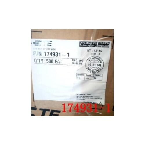 In stock 174931-1 CONN RCPT CAP HSNG 8POS DL WHITE housings connectors crimp sockets 100% new and original part