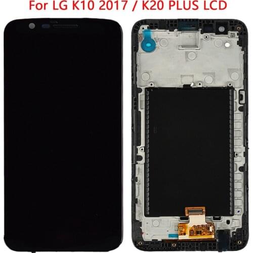 5.3'' M250 LCD For LG K10 2017 LCD Display Touch Screen With Frame Digitizer Assembly For K20 Plus M250N M250E Screen Repair