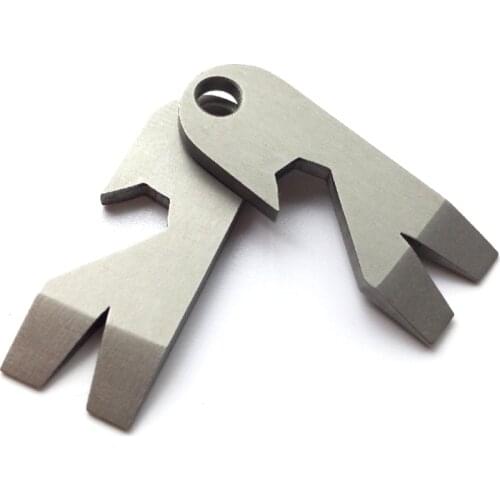 1PC Mini Portable Titanium Alloy Crowbar Bottle Opener Camping Equipment EDC Pocket Tool Kit