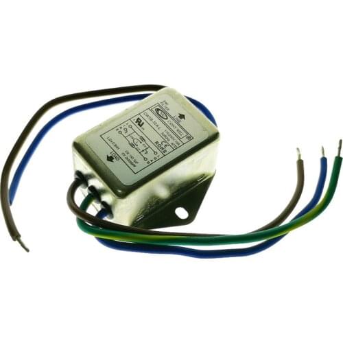 1PCS New Original Canny Well CW1B-10A-L 10A EMI Filter Single Phase AC115/250V 50/60HZ