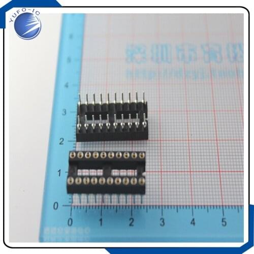 10PCS/LOT 20P round hole socket IC socket hole base chip base socket 20PIN