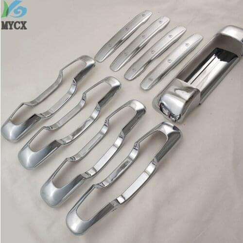 For Suzuki Vitara Grande Escudo 2.0 1998-2005 Car The door handle bowl Covers ABS Chrome Accessories Stickers Car Styling 10PCS