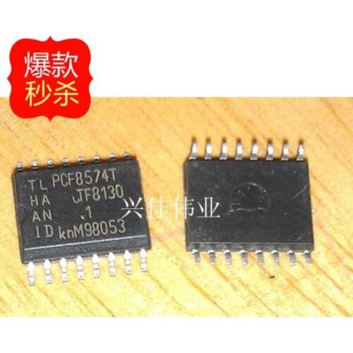 10PCS New original authentic 8574 PCF8574 PCF8574T SOP16 interface chip
