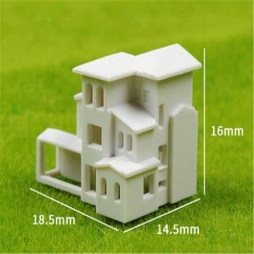 10pcs/bag 2019 New Model Architecture 1/800 Scale Building For Diorama Design