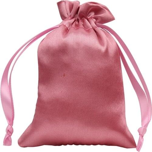 CBRL satin cheap drawstring bag customized jewelry bags wholesale mini drawstring pouch for jewelry gift hair bangle toiletry