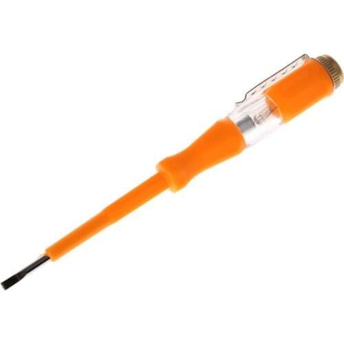 Colorful Test Pen Portable Flat Screwdriver Electric Tool Utility Light Device