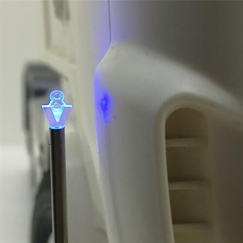 ​ Lights Side Refitting Lamps V8 Logo LED for 1/14 TAMIYA SCANIA RC Truck Tractor Trailer R470 R620 R730 56323