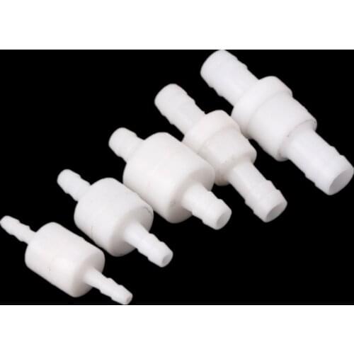 Plastic One-Way Non-Return Water Inline Fluids Check Valves for Fuel Gas Liquid