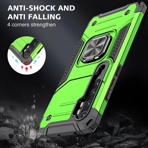 Drop resistance Rugged Case For Xiaomi Mi Note 10 Lite Note10 Lite Armor Fall resistant impact Military Shock proof Shield Cover