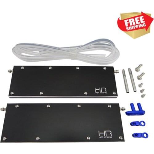 Radio control Aluminum Battery water cooling plate for the Trax DCB M41 and Spartan option upgrade parts