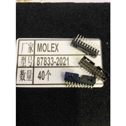 87833-2021 Connector Header Through Hole, Right Angle 20 position 0.079" (2.00mm)