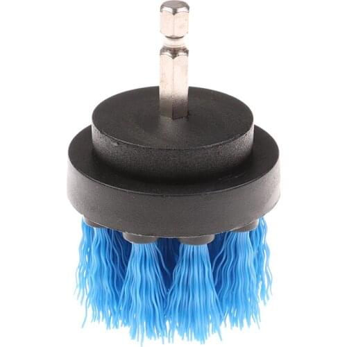 Drill Cleaning Brush Power Scrubber Stiff Scrub Brush Bit Pad Bathroom Tile