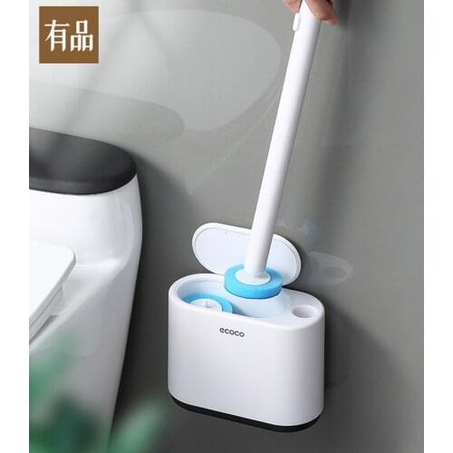 Youpim Disposable Toilet Brush Household Wall-Mounted Can Thrown Without Dead Corners CleaningToilet Brush Bathroom Accessories