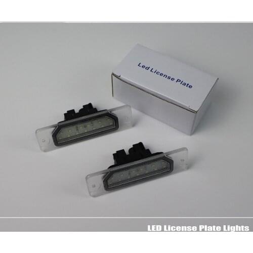 LED Car License Plate Light For Infiniti FX34/FX35/S50 2003 2004 2005 2006 2007 2008 Number Frame Lamp