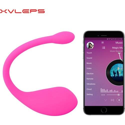 Xvleps G-spot Vibrators Sex Toy Clitoris Vibrator APP Wireless Bluetooth Remote Control Smart Vagina Massager Vibrating Egg