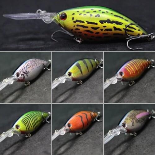 WLure 11cm 18.5g with Reflection Foil Wobbler Deep Diver 4-5 Meters Tight/Fast Action Crankbait Fishing Lure C739
