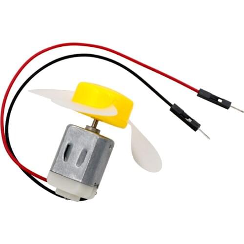 1Pcs/lot DC 3V Low Voltage Micro Mini Motor 130 Model for Toys DIY with Fan Blade