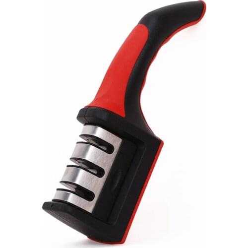 [Video] 1 pcs 2/3 stages ceramic functions knife sharpener sharpening stone knife kitchen tools Professional grinding