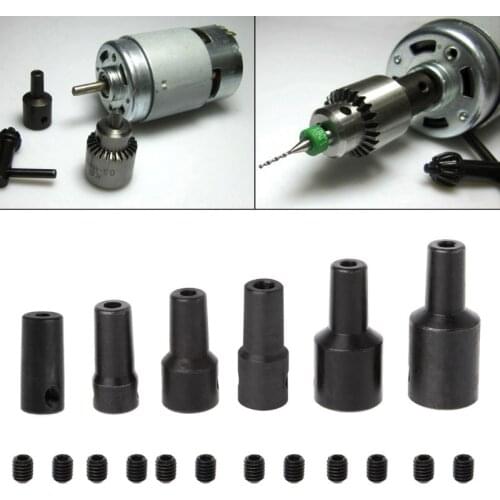 4-12mm Motor Shaft B10 Drill Clamp Chuck Coupling Coupler Connector Sleeve Screw 19QB