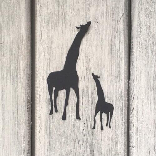 ArtScrap Safari Giraffes Metal Cutting Dies Stencils For DIY Scrapbooking Card Decorative Craft Embossing Die Cuts | Art: 68