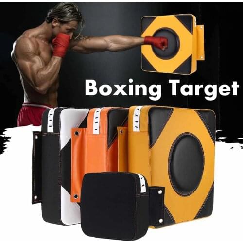 Faux Leather Wall Punching Pad Boxing Punch Target Training Sandbag Sports Dummy Punching Bag Fighter Martial Arts Fitness