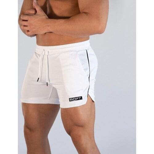 Gym Breathable Fitness Mens Muscle Comfortable Fashion Brand Workout Quick-drying Running Bodybuilding Training Sports Shorts