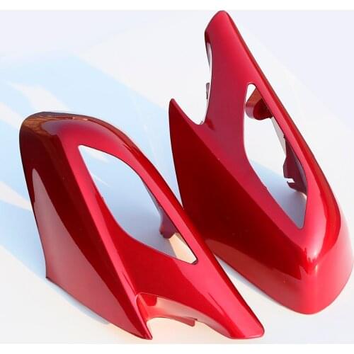 Motorcycle Cowl ABS Plastic Rear view Mirror Cover Red For Honda ST1300 2002-2011 2010 2009 08