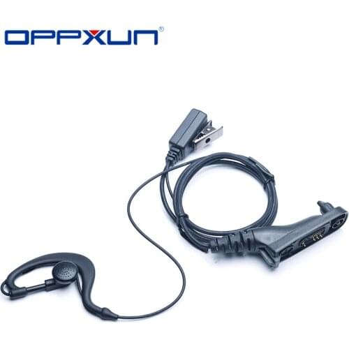 2021 Hot OPPXUN Earpiece Headset PTT Mic for Motorola XIR P8268 P8260 P8200 XPR6550 XPR6300 DP3400 DP3600 Walkie Talkie Radio