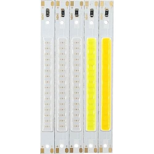 Multipurpose 5V 80*7.5mm Cob Led Strip lamp by Mobile Power Supply Charge Power Bank for Lighting Dc5v Cob Chip Bar Lights