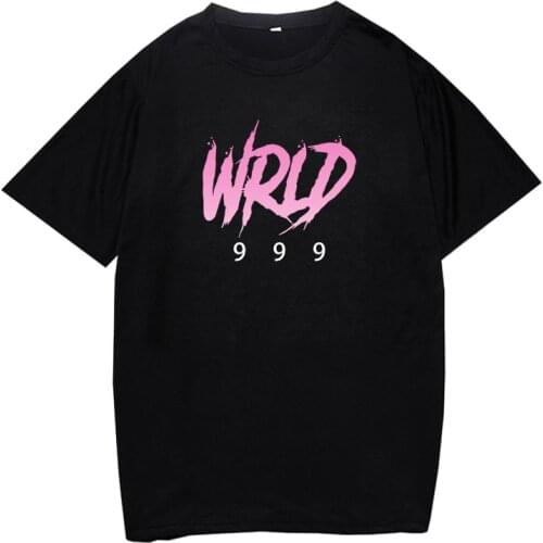 2021 New Juice Wrld Printed Hipster Boy and Girls Kawaii Styles Summer O Round Breathable T-shirt for Men Size XS-4XL