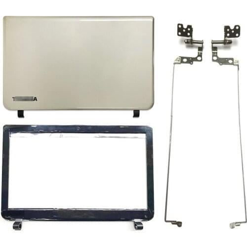 New For Toshiba Satellite L50 L55 L50-B L55-B L55D-B L55T-B LCD Back Cover/Front Bezel/Hinges Top Back Screen Case Non Touch