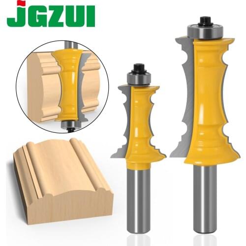 Mitered Door & Drawer Molding 2 Bit 1/2" Shank 12mm shank Line knife Woodworking cutter Tenon Cutter for Woodworking Tools