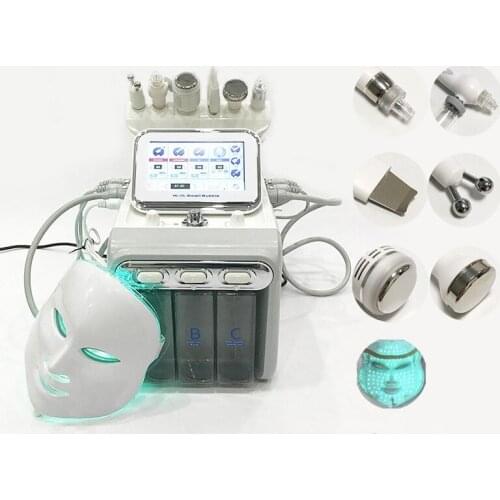 Updated Oxygen Spray Gun Hydra Water Microdermabrasion Facial Skin Rejuvenation Deep Cleansing RF Lift Wrinkle Removal Machine