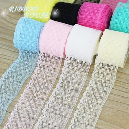 10 yards/roll) 30mm Lace fabric Webbing Decoration gift packing Material