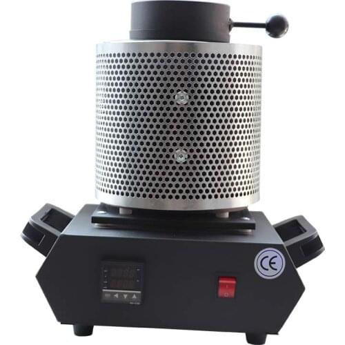 3kg Capacity 110v/220v Portable Melting Furnace, Electric Smelting Equipment, For Gold Copper Silver red black colors