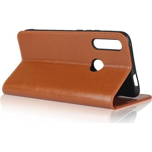 Deluxe left and right dermis cover mobile phone case For huawei P Smart Z Four Color Wallet Card Bracket Function