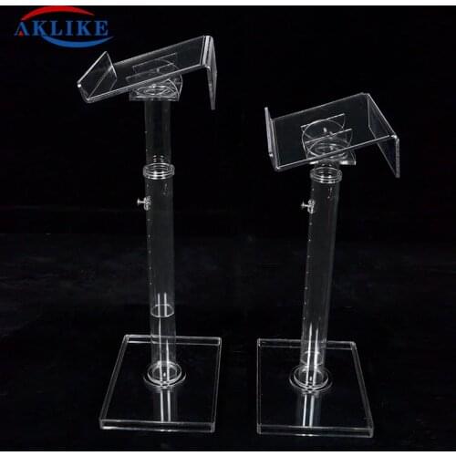 With Adjustable Reading Surface Podium Glass Pulpit Designs Acrylic Lectern Easy Assembly Detachable Retractable Furniture