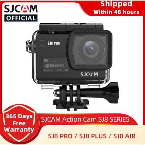SJCAM SJ8 Series Action Camera SJ8 Air & SJ8 Plus & SJ8 Pro Camera 1290P 4K WIFI Remote Control Waterproof Sports DV