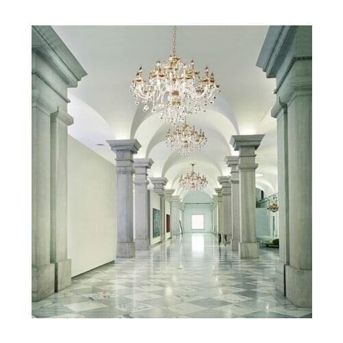 TR 8x8FT Palace Photography Backgrounds For Wedding Family 5X7ft Photo Props Backdrops Chandelier Vinyl Studio Backdrops Props