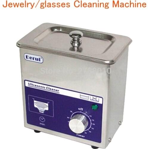 Ultrasonic Cleaner 80W Jewelry Ultrasonic cleaner Jewelry/Dental/glasses Cleaning Machine DR-MS07