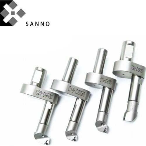 C16 external boring cutter handle extension adapters for CBR20 / CBR30 suitable for NBJ16 / NBH2084 adjustable precision boring