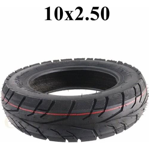 High Performance 10x2.50 Outer Tire 10 Inch Thickening Tyre for Electric Scooter Balance Drive Bicycle Parts
