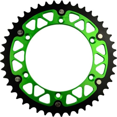 45 46 47 48 49 51 52 T Motorcycle Part Rear Sprocket For KAWASAKI KX125 KLX250S KX250F KX500 KLX650R KLX300R KLX450R KX450F