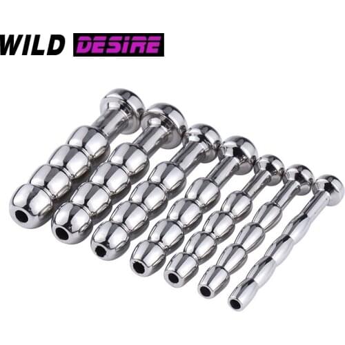 7 Size Male Mastuburator For The Urethra Musturbator Horse Eye On a Stick Adult Games Urethral Rod Dilator Sextoy 6mm 8mm 10mm