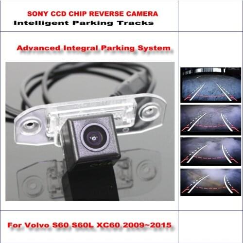 Car Rear Reverse Camera For Volvo S60/S60L/XC60 2009-2015 NTSC PAL RCA SONY CCD High Quality Intelligentized CAM