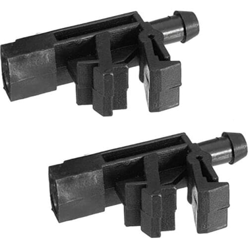 2pcs Front Windscreen Washer Jet Nozzle Fit for peugeot 406 605 OE#6438.89 6438.A0 F19A