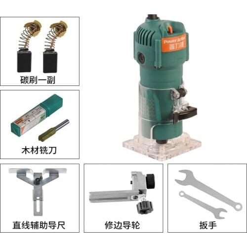 Multifunctional bakelite milling and edging engraving machine woodworking milling and slotting machine set